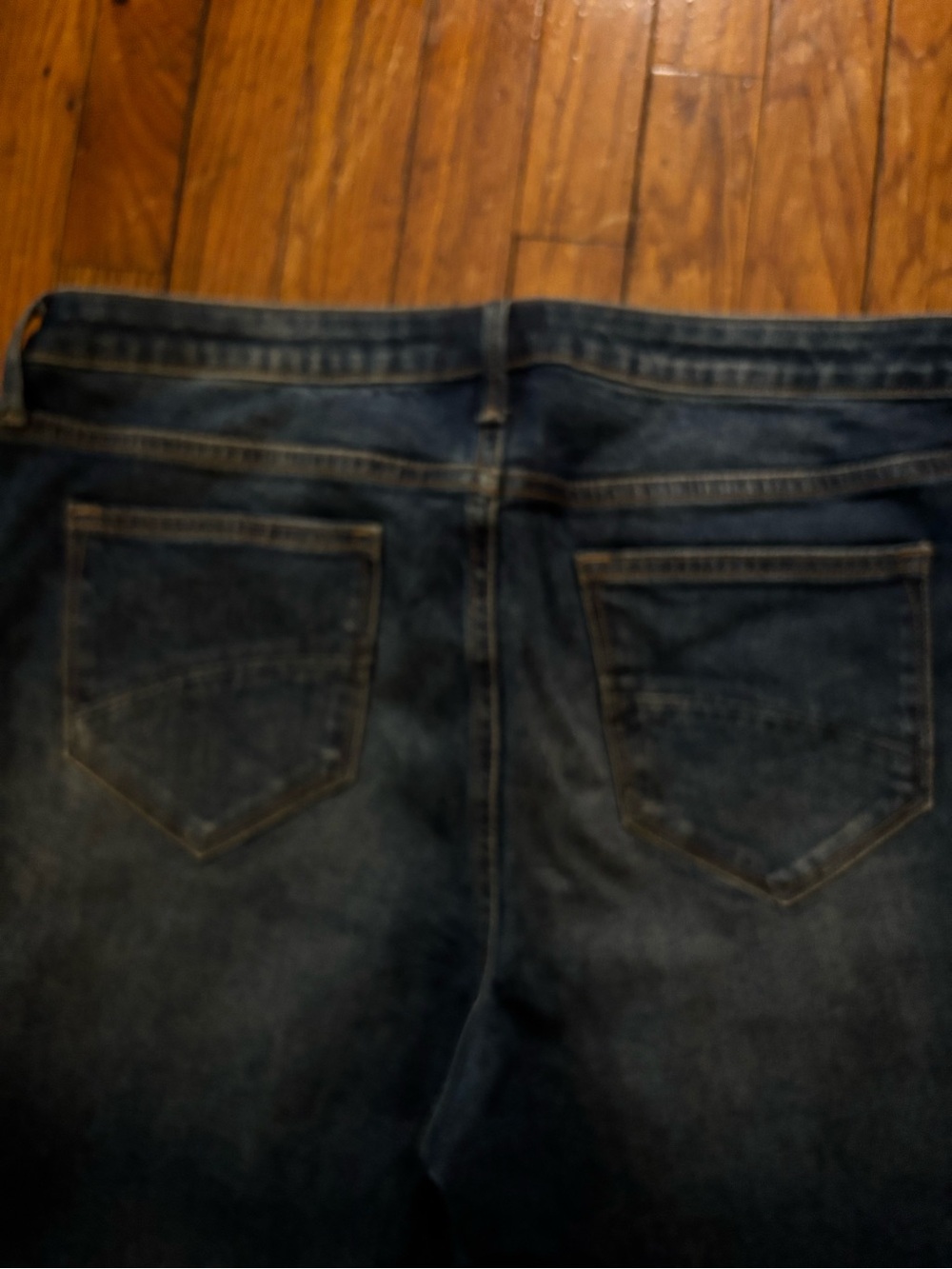 DRIFTWOOD Indigo Blue Kelly High-Rise Jeans with Beautiful Embroidery - Picture 3 of 8